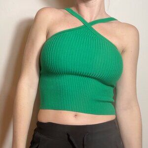 MVN The Label St Patricks Day Green Top Size Small!